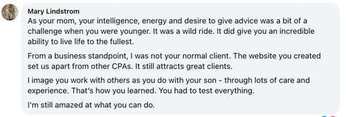 James Guldan client testimonial